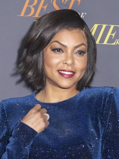 Taraji P Henson wearing high arched shaped brows