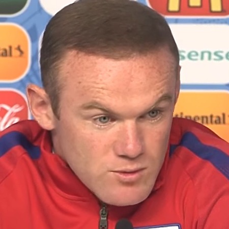 Wayne Rooney at EURO cup press conference