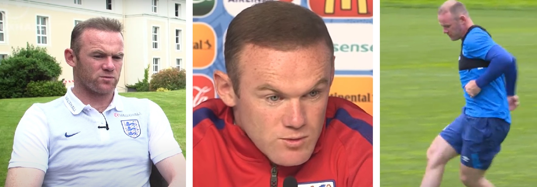 Wayne Rooney's hair journey