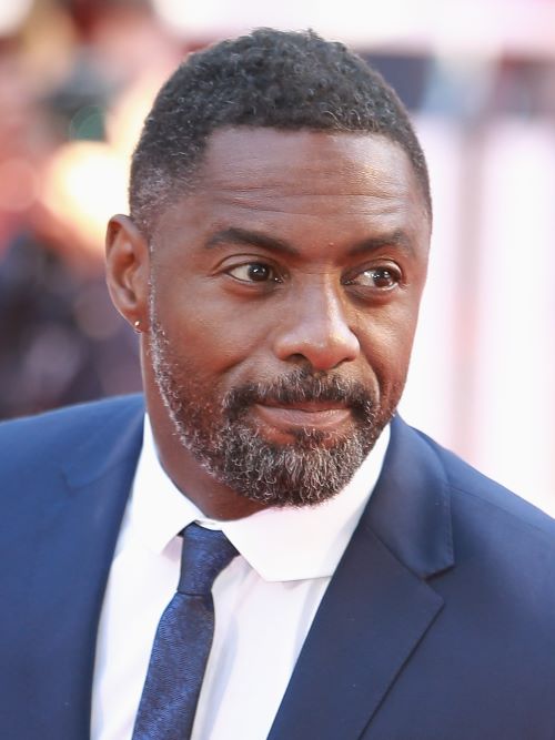 Idris Elba wearing the business beard style