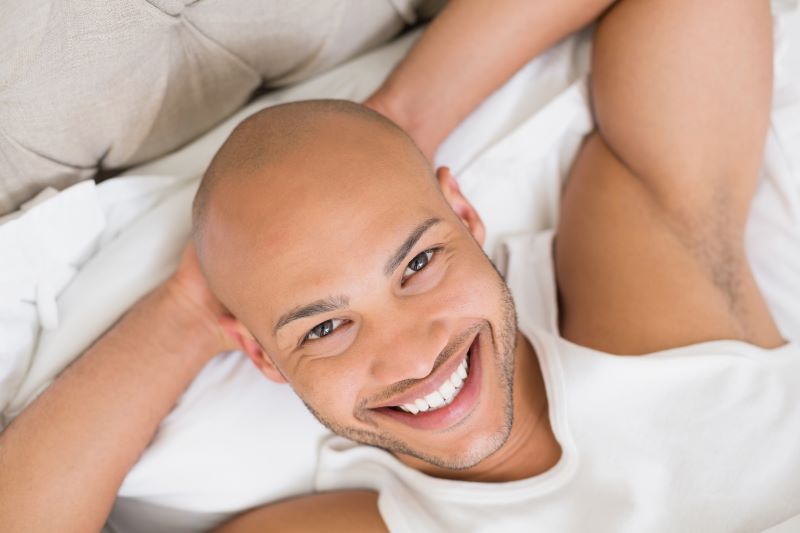 Bald men are more virile myth