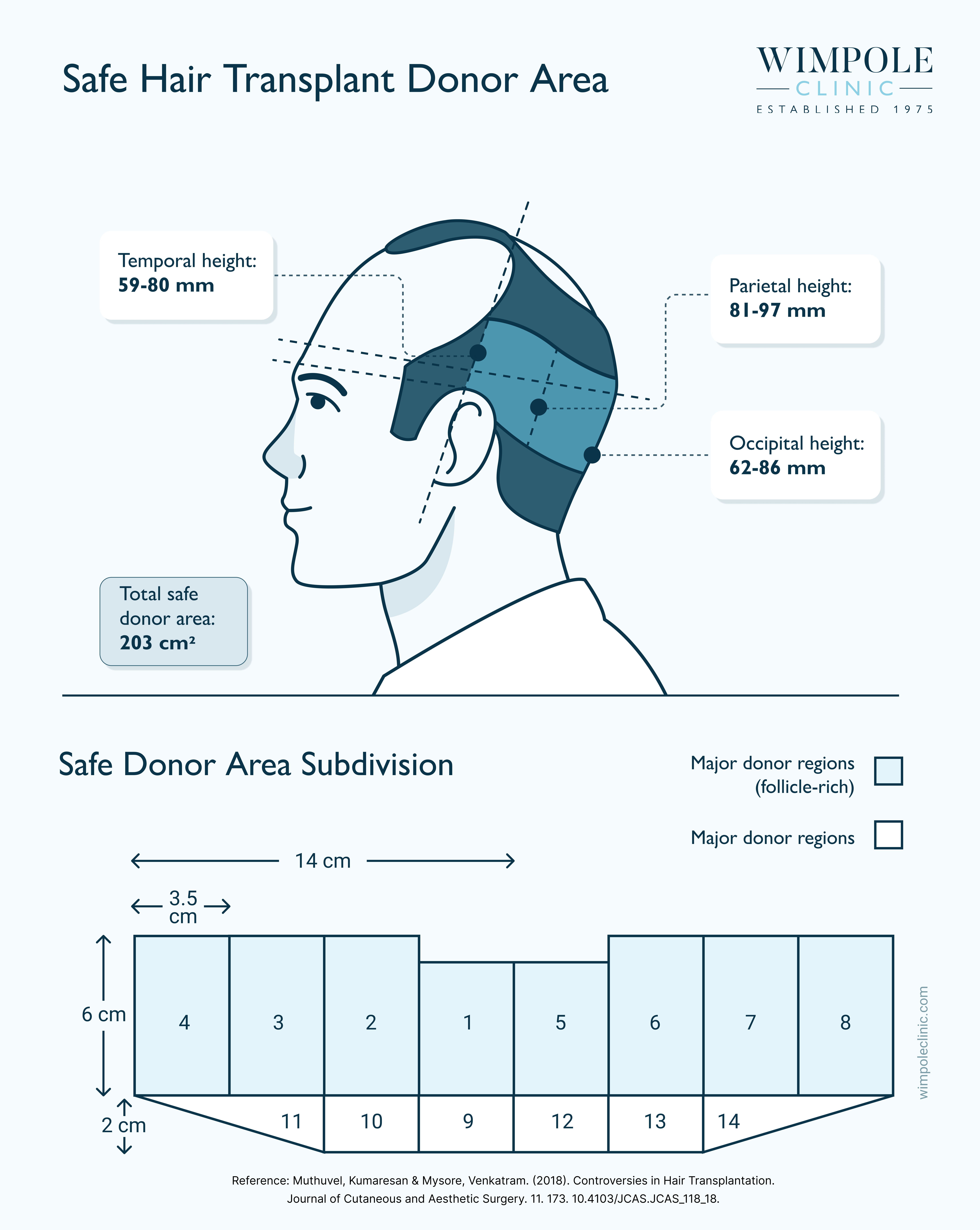 Safe Hair Transplant Donor Area