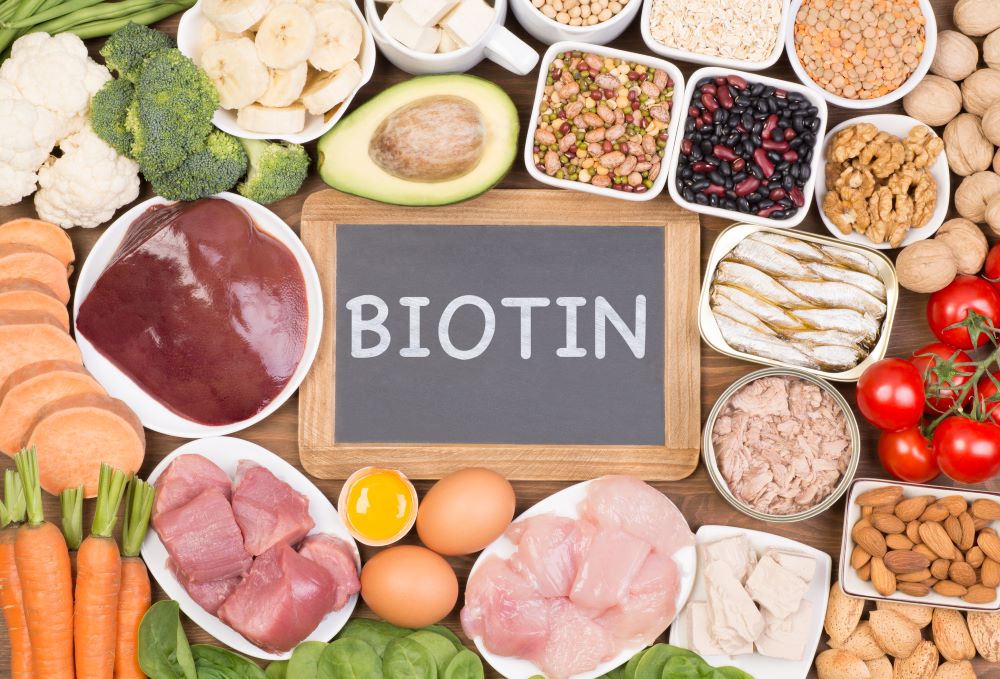 Biotin-rich foods 