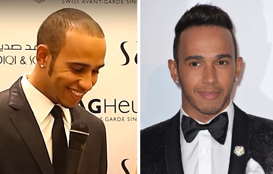 Lewis Hamilton from 2012 to 2015