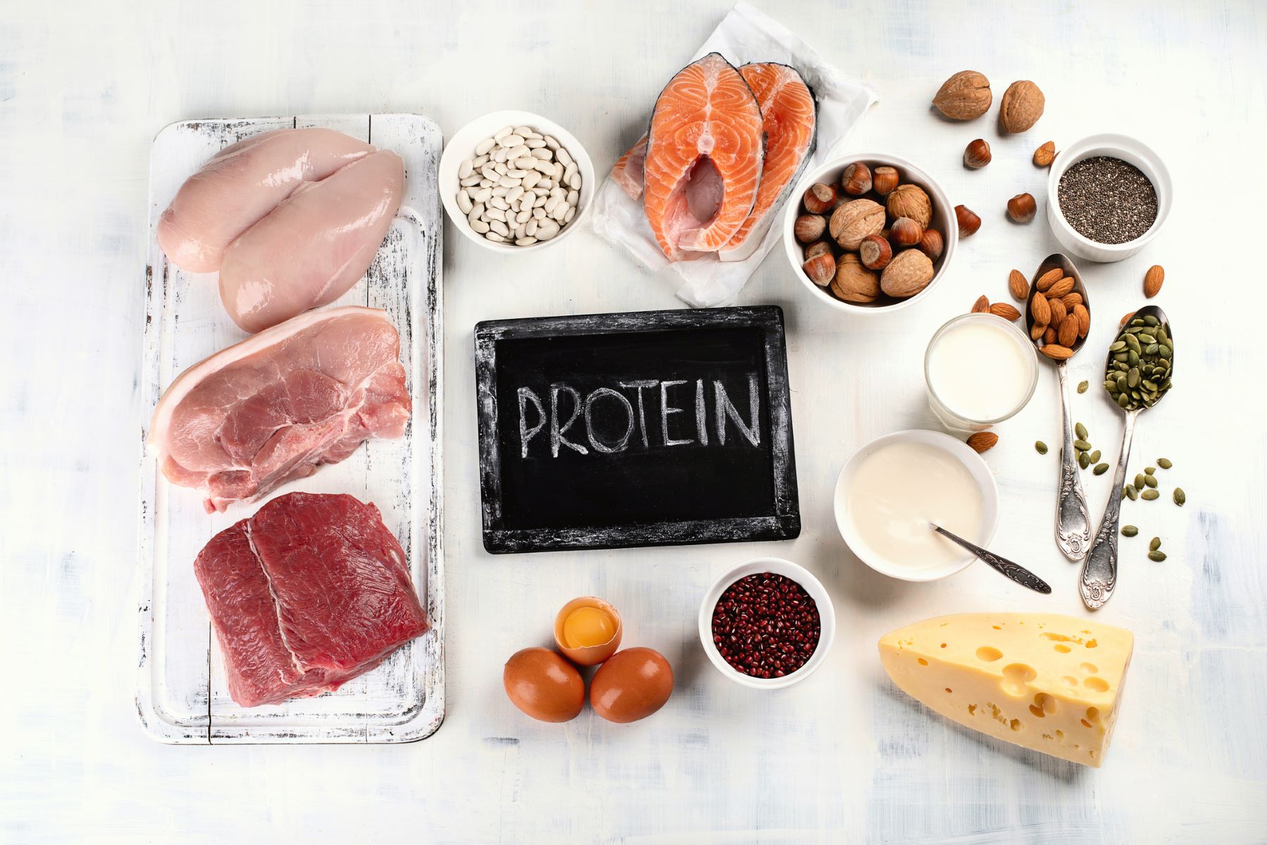 Not eating enough protein can impact hair health