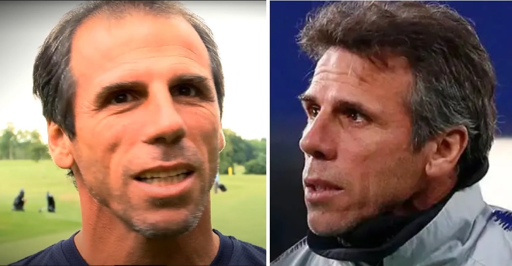 Gianfranco Zola before and after
