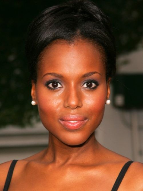 Kerry Washington’s widow’s peak