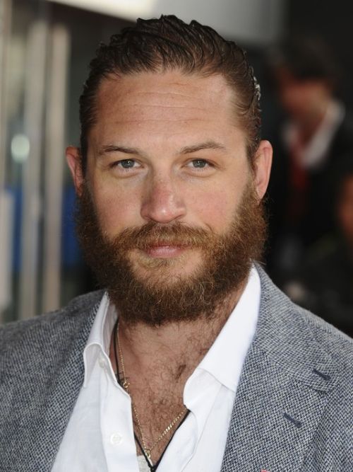 Tom Hardy’s hairline