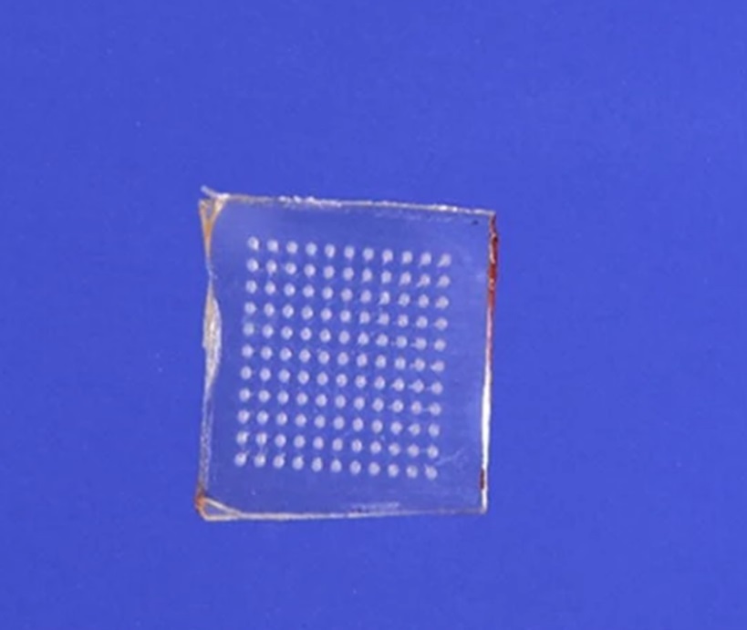 Hydrogen microneedle patch