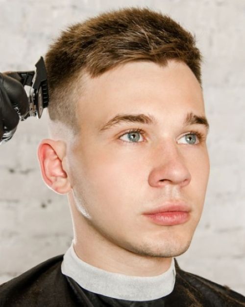 Long crew cut