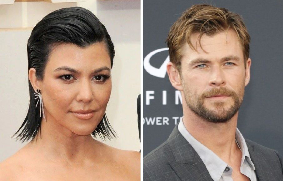Kourtney Kardashian and Chris Hemsworth