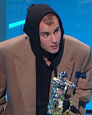 Justin Bieber at the 2021 VMAs