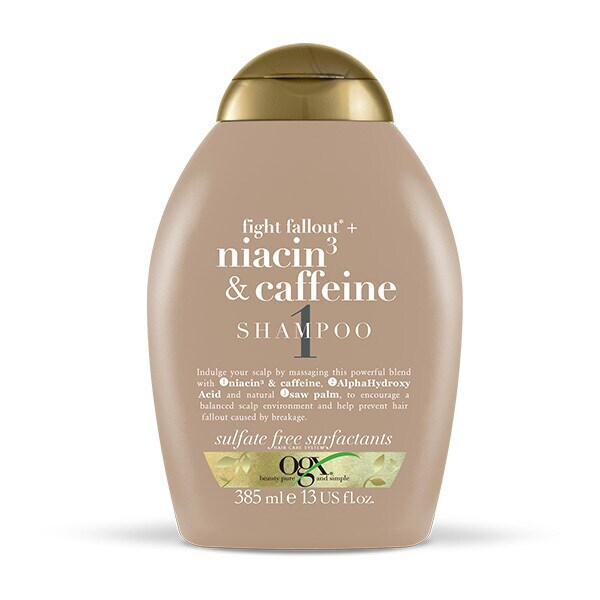 OGX Anti-Hair Fallout Niacin + Caffeine Shampoo