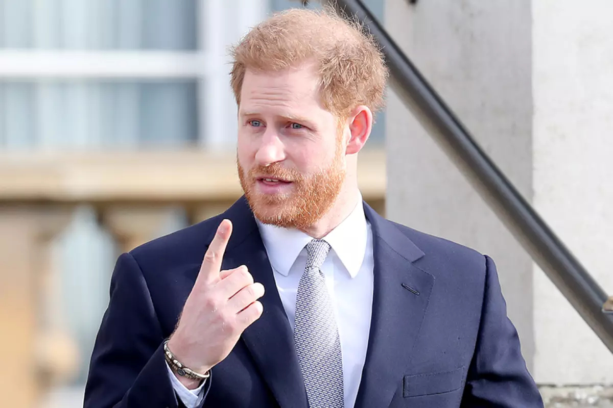 Prince Harry in 2020