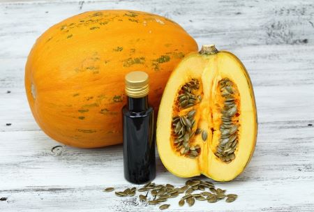 Pumpkin seed oil for hair