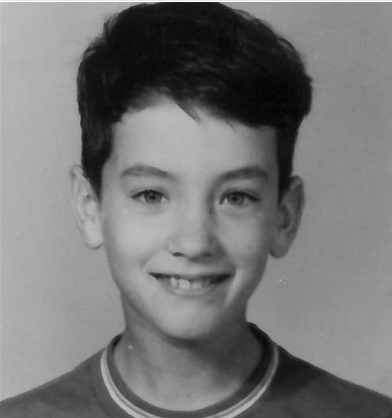 Tom Hanks as a child