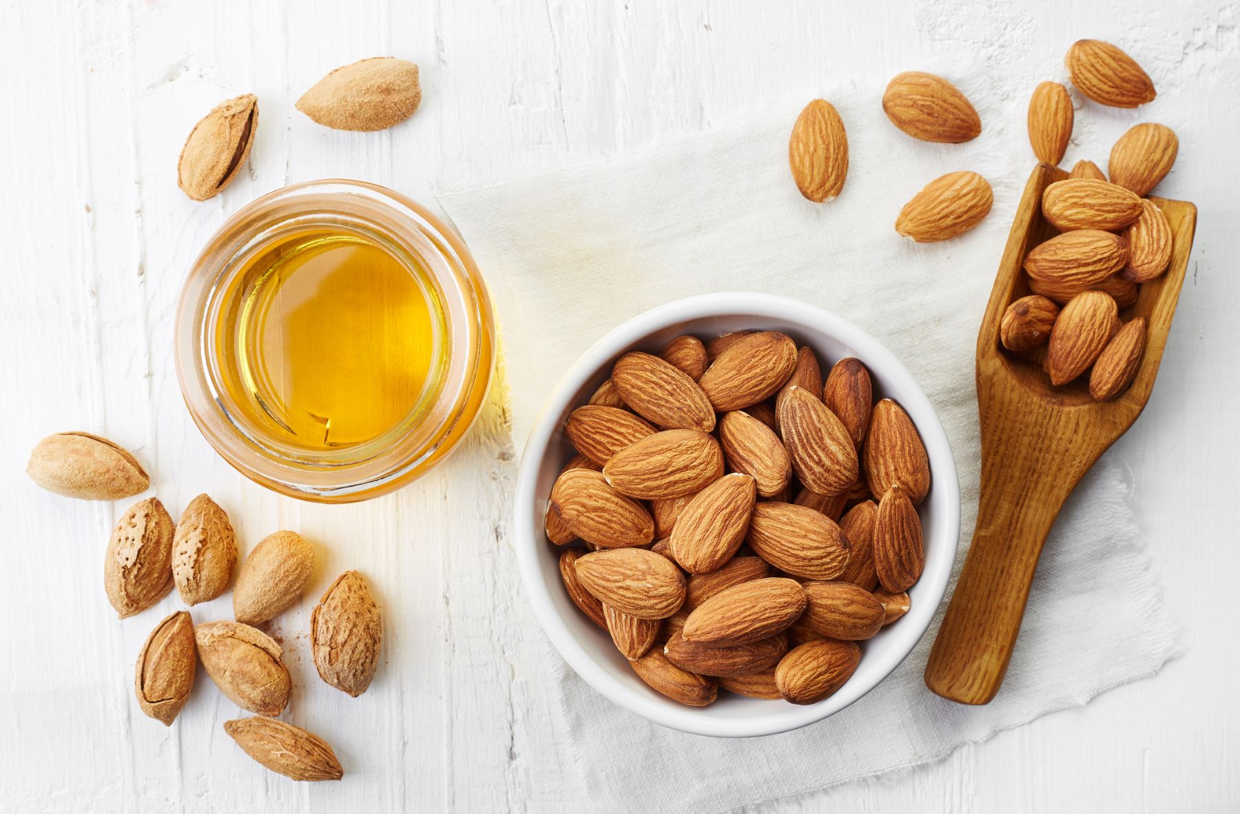 almond oil for hair