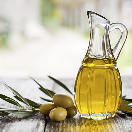 jar of extra virgin olive oil