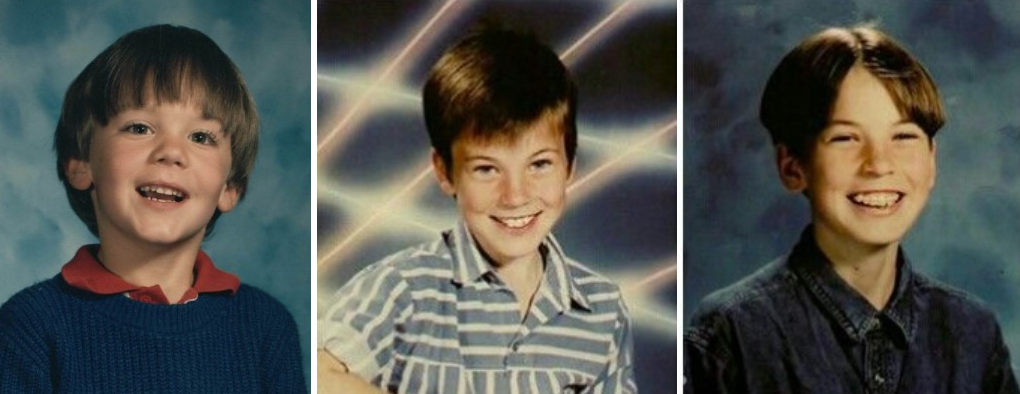 Chris Evans as a child