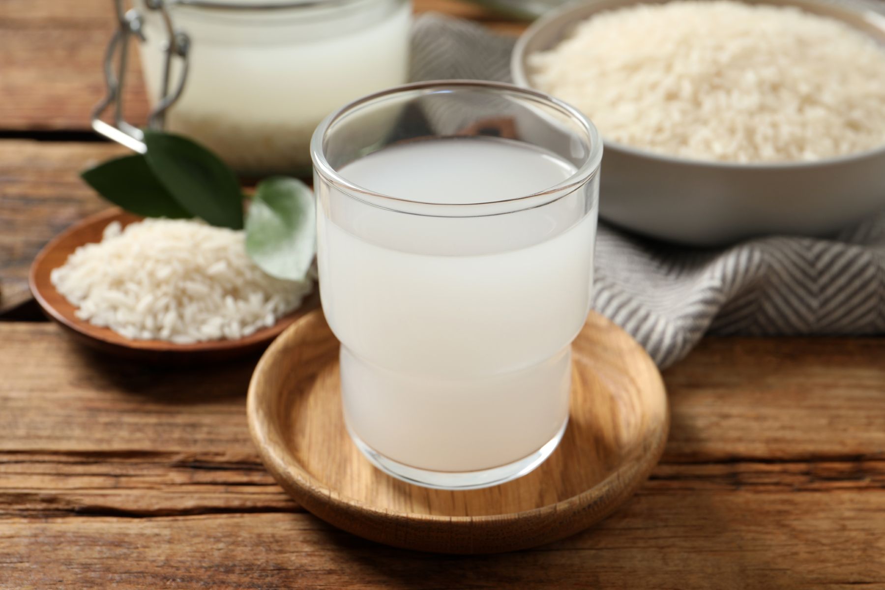 What is rice water?