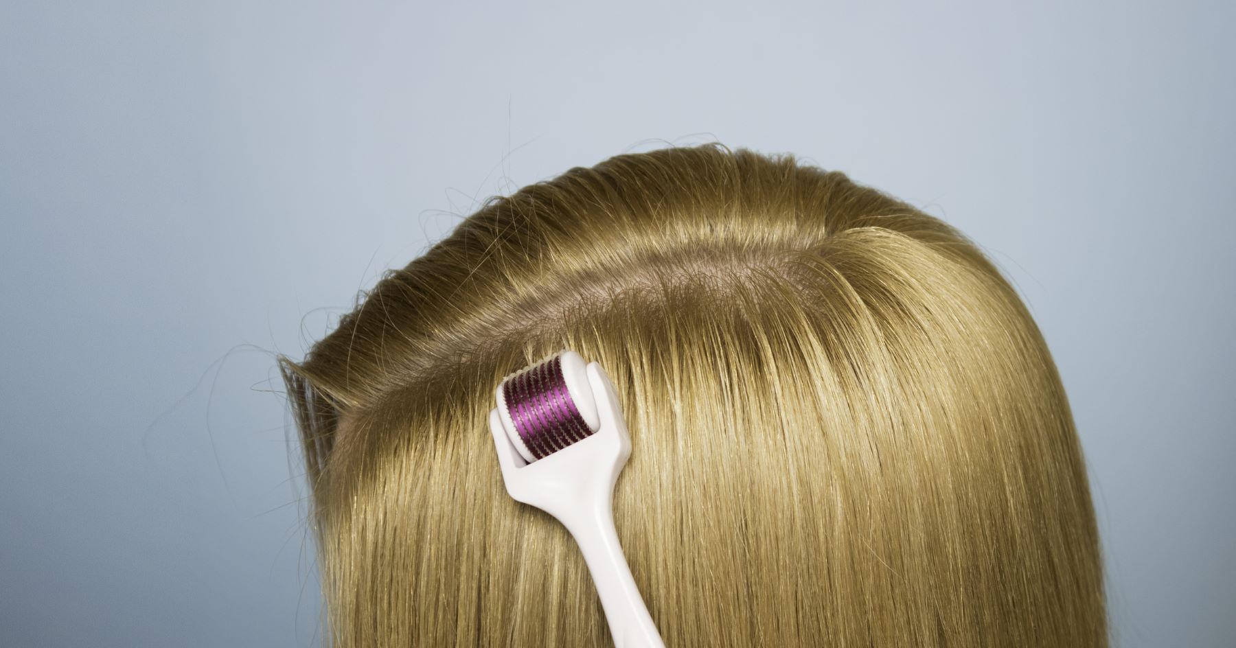Derma-rolling for hair growth