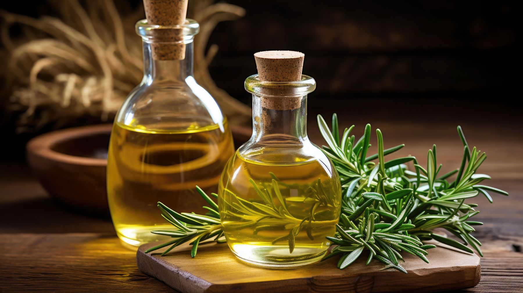 Rosemary oil reduces hair loss
