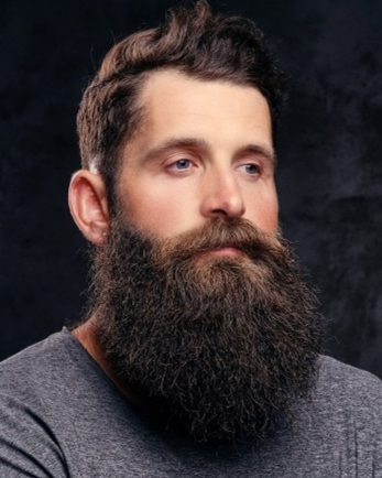 Man with a Garibaldi beard