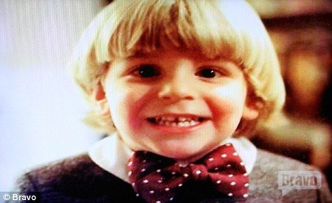 Bradley Cooper as a young child