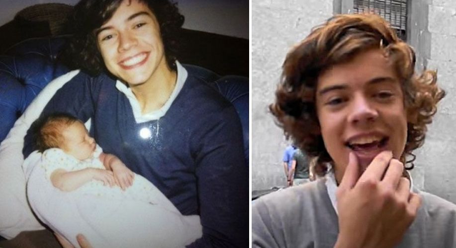 Harry in his early teenage years