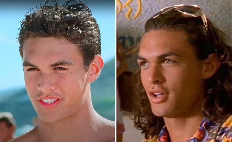 Jason Momoa’s beardless early years, in Baywatch Hawaii