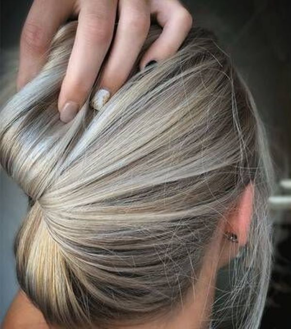 Woman with Herringbone highlights