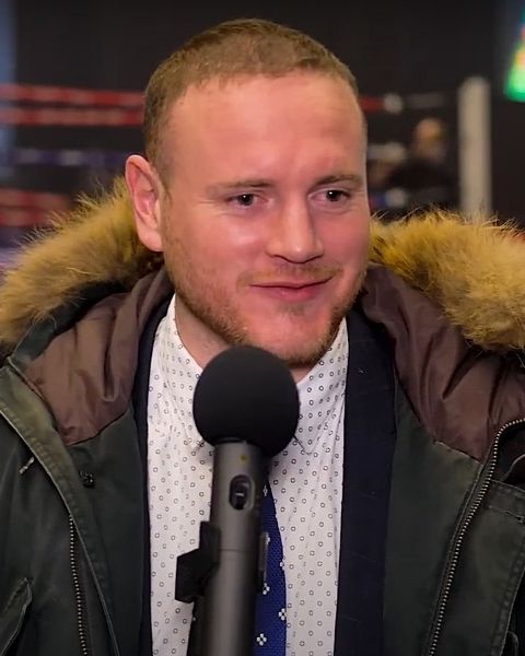George Groves in 2020 after his hair transplant