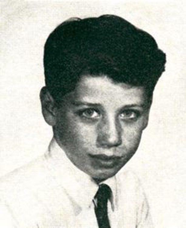 Travolta in his childhood days