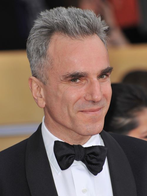 Daniel Day-Lewis wears a smart and stylish fade