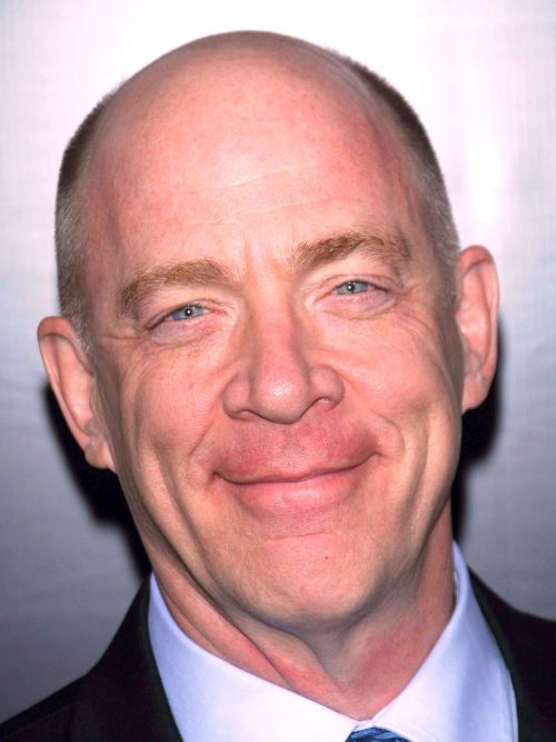 J.K. Simmons and his trademark buzzcut