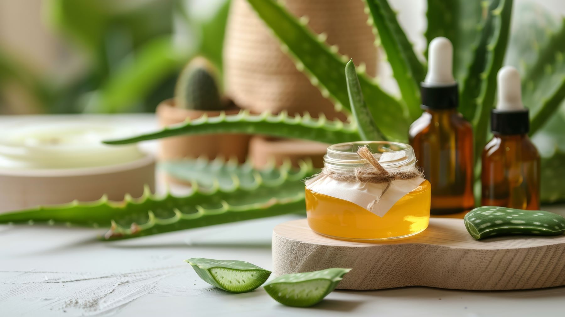 Aloe vera hair oil