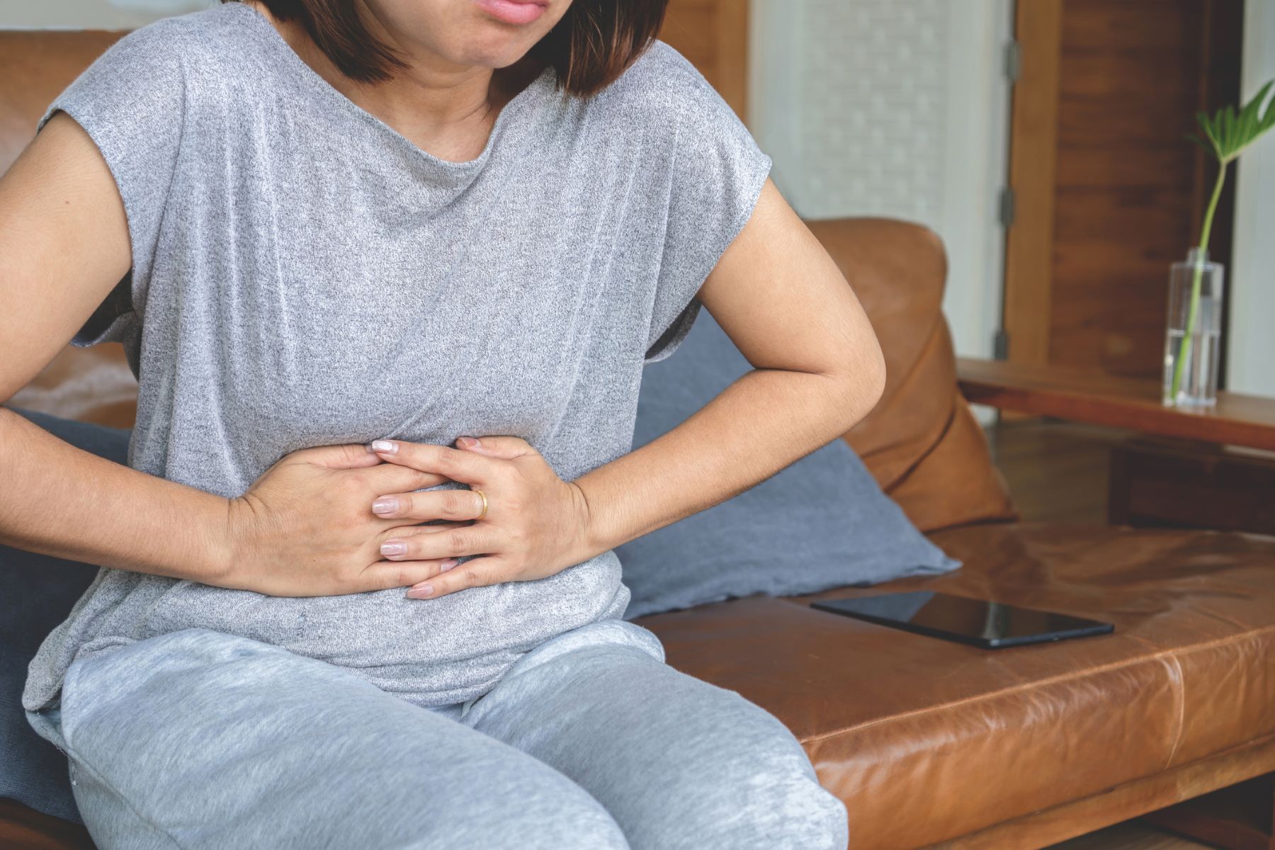 Stomach pain from food intolerance