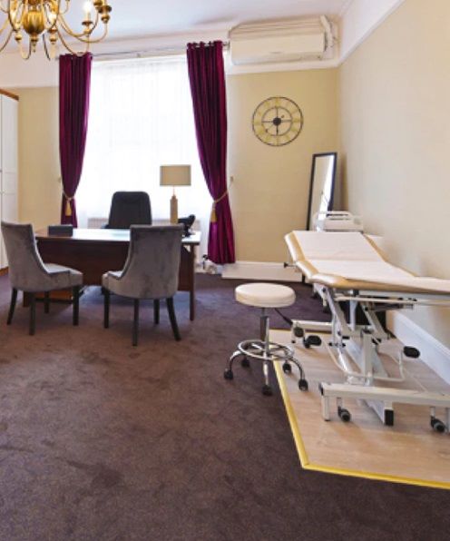 Consultation room at the Liverpool Wimpole Clinic