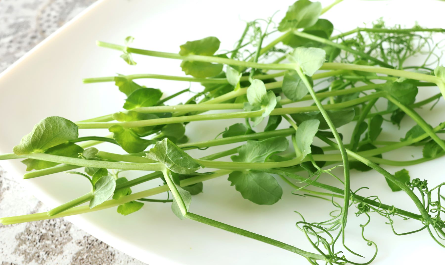 Pea shoots used to create AnaGain