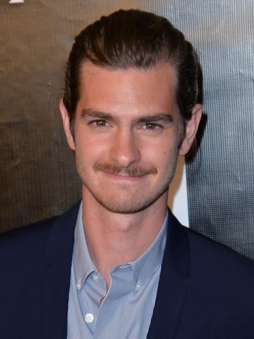 Andrew Garfield’s early receding hairline