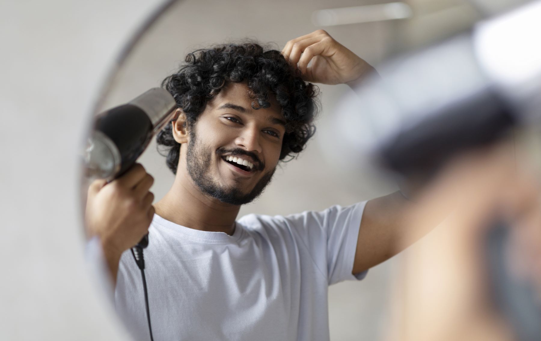 Hair dryers can damage hair