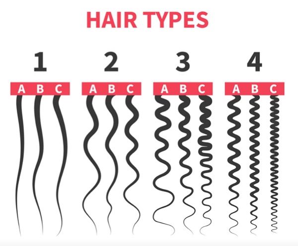 Hair type chart