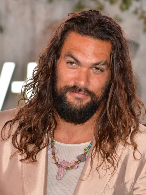 Jason Momoa type 2C hair