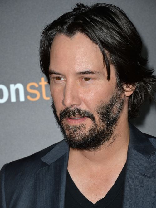 Keanu Reeves type 1A hair