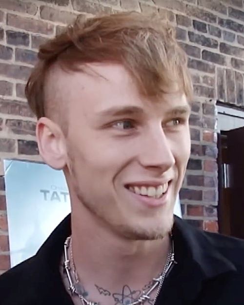 Machine Gun Kelly hair 2013