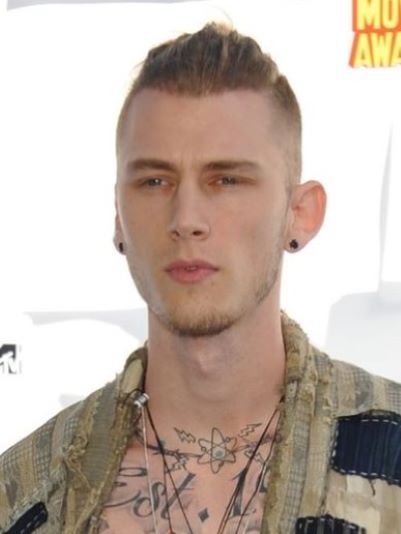 Machine Gun Kelly hair 2015