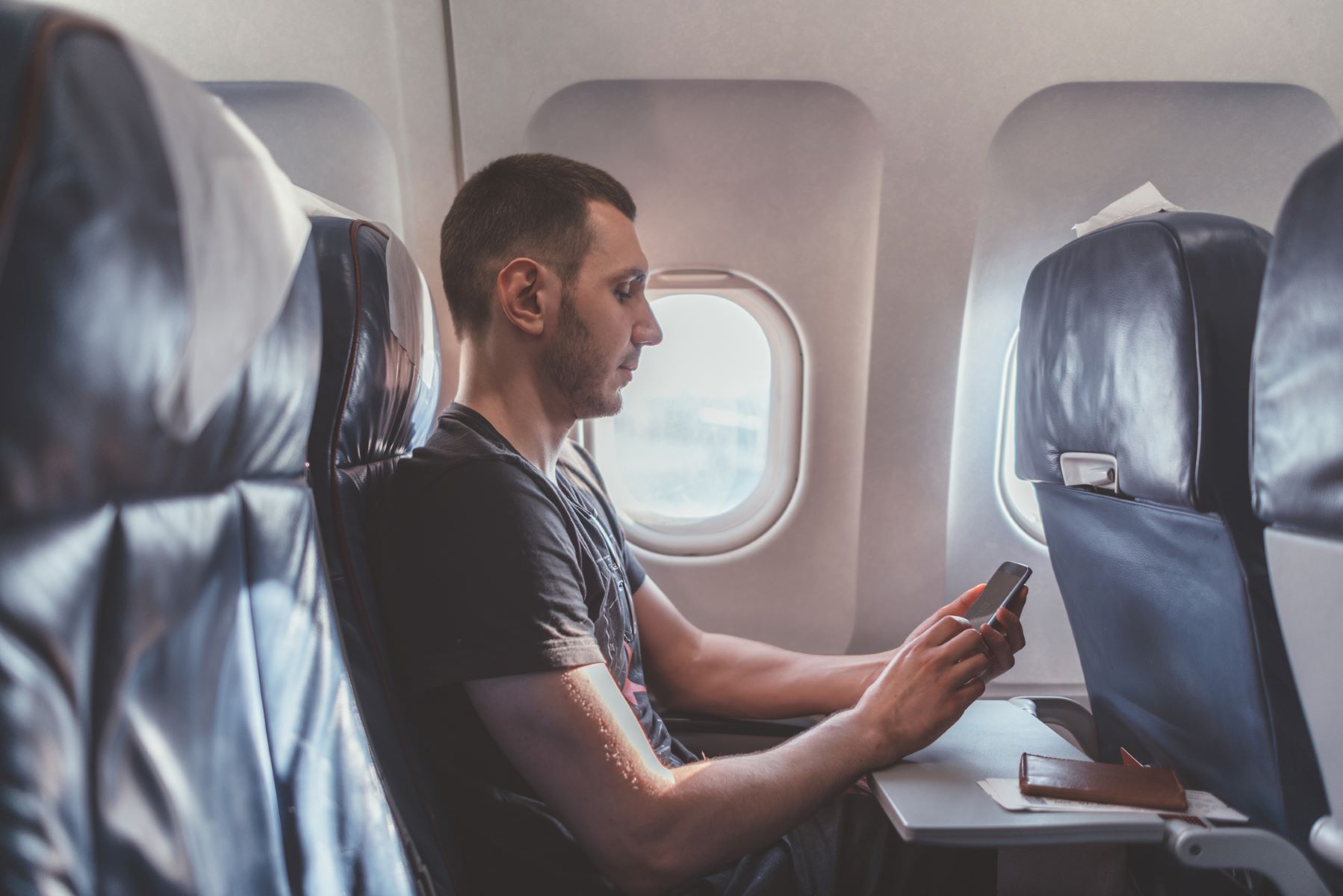 Man going abroad for a hair transplant