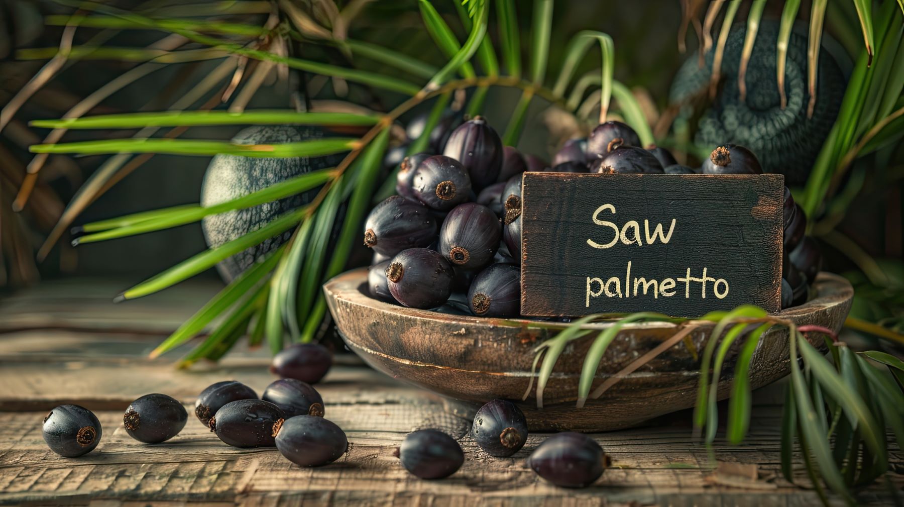 Saw palmetto fruit