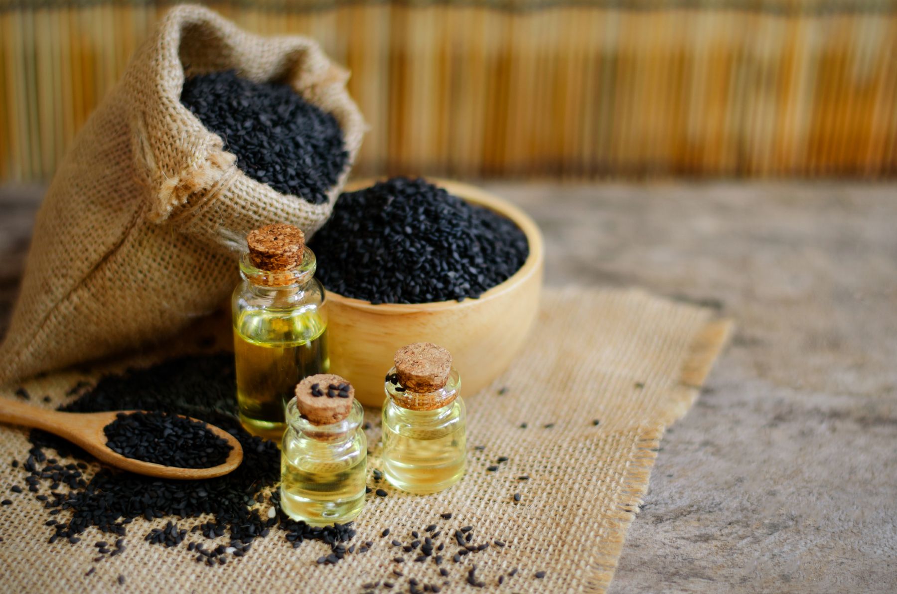 Black seed oil, a natural hair growth remedy