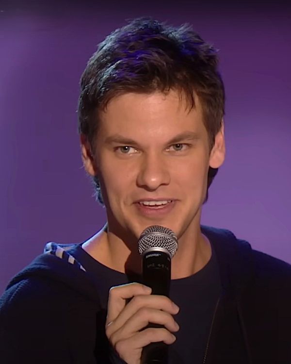 Theo Von after first hair transplant